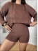 CONJUNTO CRISTINA - MARROM