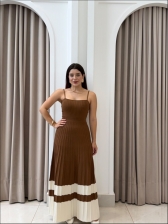 VESTIDO CARLOTA - BRONZE