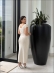 VESTIDO JACARD HELOISA - OFF WHITE
