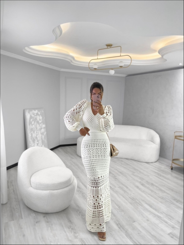 VESTIDO DUBAI - OFF WHITE