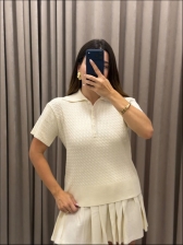 TSHIRT TRANÇA BIA - OFF WHITE
