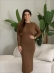 VESTIDO MARGOT - CARAMELO