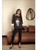 BLUSA MOUSSE URSO BRUNA - MARROM
