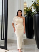 VESTIDO MODAL MAGNÓLIA - OFF WHITE