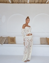 CONJUNTO FUROS BETÂNIA - Off white