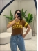 CROPPED NEW BRASIL - MARROM