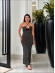 VESTIDO LISTRADO CAPRI - PRETO