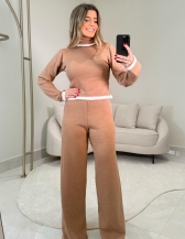 CONJUNTO MODAL MARCELA - Bicolor - Bege com off