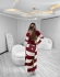 CONJUNTO LISTRADO BETINA - Vermelho