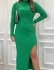 VESTIDO INVERNO LAUREN - Verde Bandeira