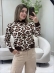 JAQUETA BOMBER ONÇA - Marrom/Bege novo/Off white