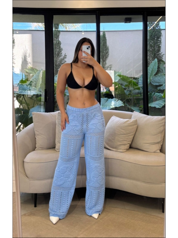 CALÇA MALDIVAS - AZUL BEBE