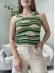 REGATA LISTRADA LUREX - Verde