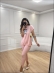 CONJUNTO URSO JOSY - ROSA BEBE