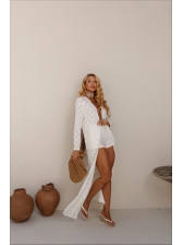 KIMONO RELEVO PIPA - OFF WHITE