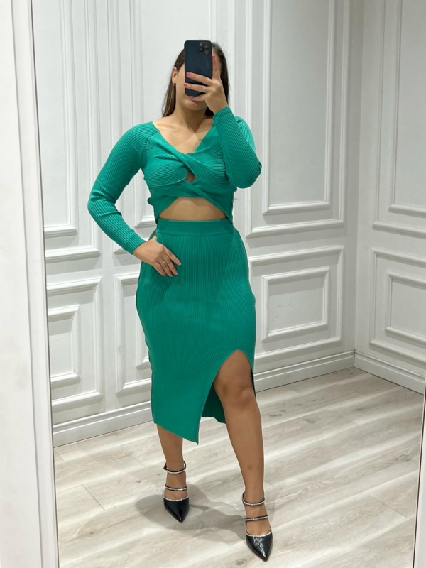 CONJUNTO INVERNO SAMIRA - Verde Alpino