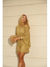 CONJUNTO SHORT LUANA - DOURADO