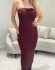 VESTIDO BETINA AVULSO - Marrom Canela - liso