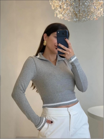 CROPPED POLO TAIS