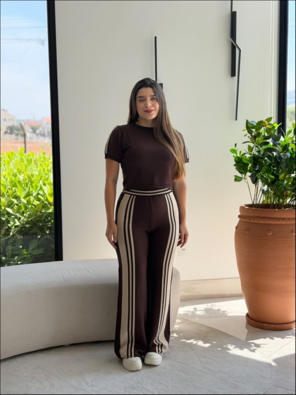 CONJUNTO DAIANE - MARROM
