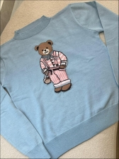 BLUSA URSA ELIANA - AZUL BEBE