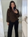 CONJUNTO COM JAQUETA ESTELA - PRETO/CARAMELO