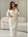 VESTIDO THAYANE INVERNO - OFF WHITE