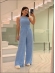CONJUNTO GIO LISTRAS - AZUL BEBE