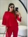 CONJUNTO MODAL MARCELINA - VERMELHO VIVO