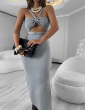 CONJUNTO MODAL MÔNACO - Cinza