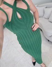 VESTIDO TRANSPASSADO LYRA - Verde militar
