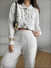 CONJUNTO MOUSSE JOSEFA - BRANCO MESCLA