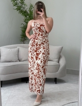 VESTIDO COW PRINT - Dunas com telha