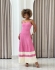 VESTIDO CARLOTA - Rosa prisma com off white