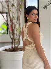 VESTIDO GIULIANNA - OFF WHITE