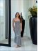 VESTIDO IPANEMA - PRETO/OFF WHITE