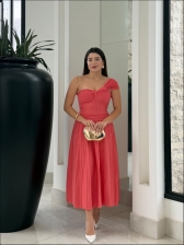 VESTIDO AMALIA - CORAL