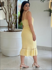 VESTIDO BELLE - AMARELO