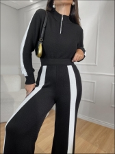 CONJUNTO BICOLOR HELÔ - PRETO COM BRANCO