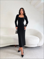 VESTIDO CLAIRE INVERNO - PRETO