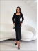 VESTIDO CLAIRE INVERNO - PRETO